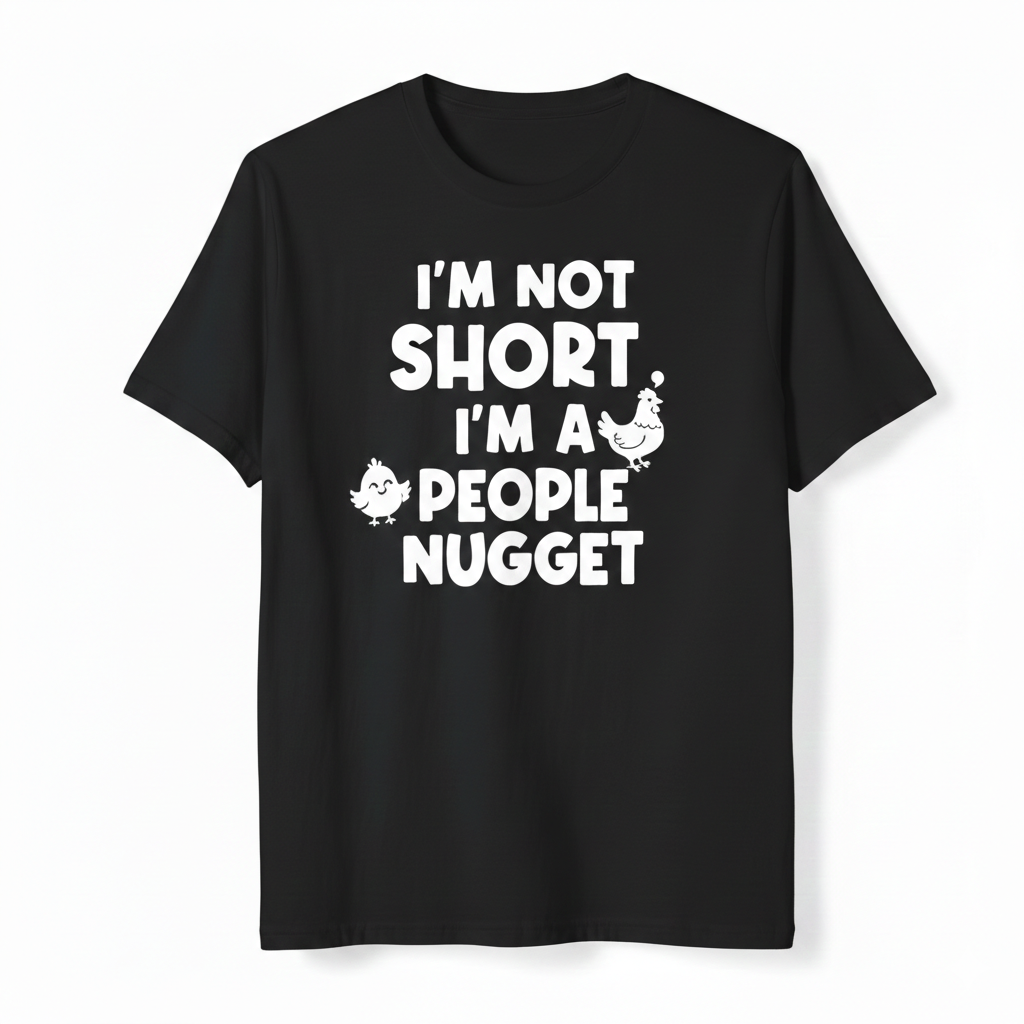 I'm not short I'm a people nugget